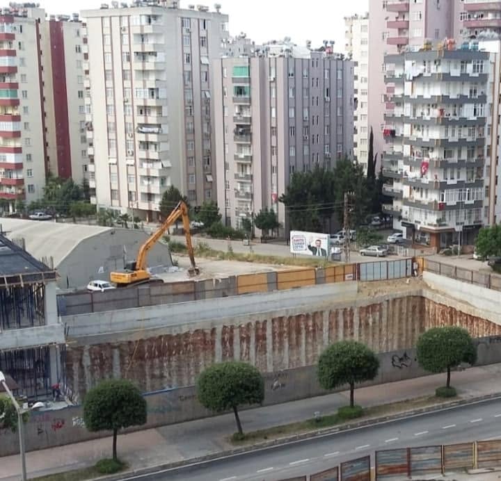 Adana Derin Temel ve İksa Kazıkları2 Türkiye - Eti Zemin